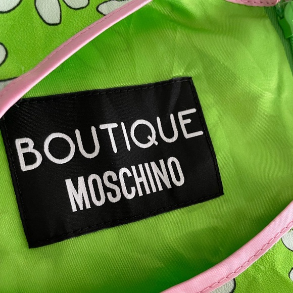 Boutique Moschino Size 10 Daisy Floral Punk Trim Jumpsuit with Pockets NWT - Picture 7 of 17